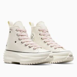 Converse Run Star Hike Platform Embroidered Stars